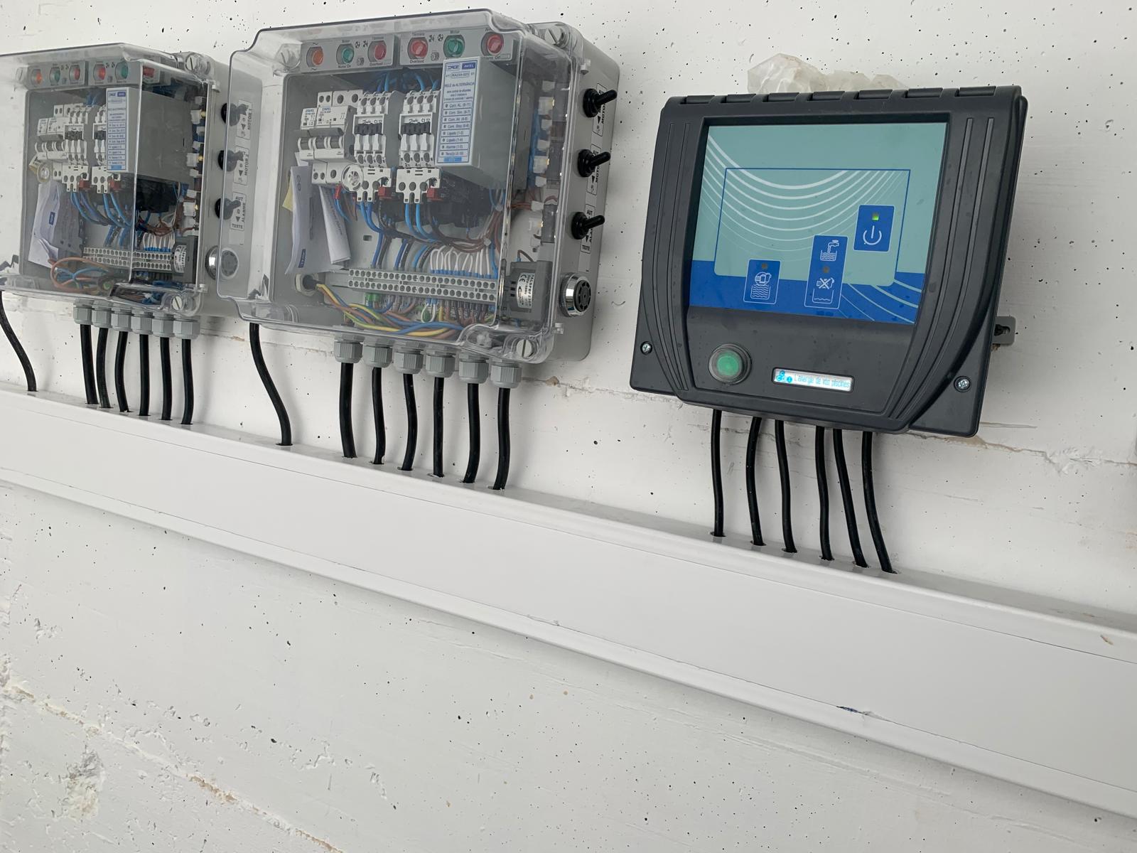 Quadro de controlo e gestão técnica
